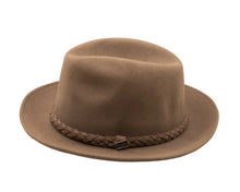 Load image into Gallery viewer, Dobbs Light Brown Wool Fedora