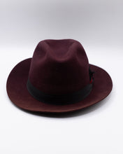 Load image into Gallery viewer, Dobbs Burgundy Wool Fedora