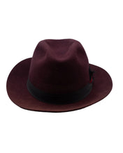 Load image into Gallery viewer, Dobbs Burgundy Wool Fedora
