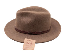 Load image into Gallery viewer, Stetson Brown Crushable Mello Felt Hat