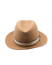 Load image into Gallery viewer, Dobbs Camel Brown Wool Fedora