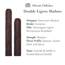 Load image into Gallery viewer, Private Collection: Double Ligero Maduro