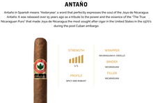 Load image into Gallery viewer, Joya De Nicaragua Antano 1970