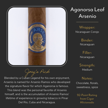 Load image into Gallery viewer, Aganorsa Leaf Arsenio