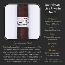 Load image into Gallery viewer, Drew Estate Liga Privada No.9