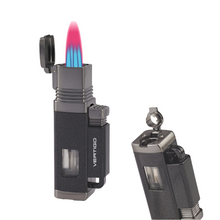 Load image into Gallery viewer, Vertigo Churchill Torch Lighter with Built-In Punch Cutter