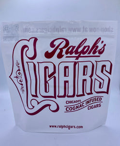 Large White Ralph's Cigars Bag