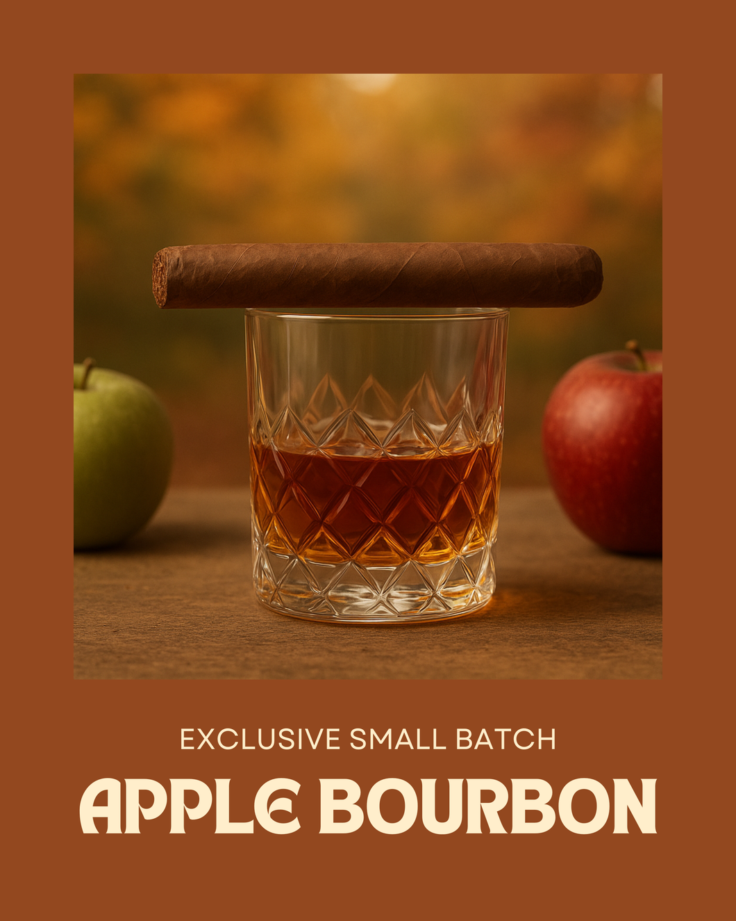 Limited Edition: Double Apple Flavored Bourbon Infused Cigar