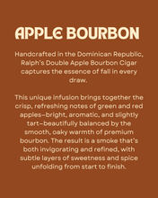 Load image into Gallery viewer, Limited Edition: Double Apple Flavored Bourbon Infused Cigar
