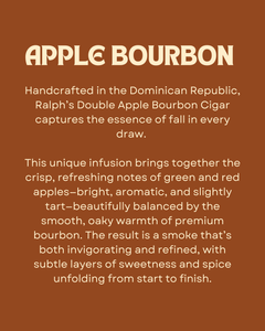 Limited Edition: Double Apple Flavored Bourbon Infused Cigar