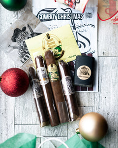 Cowboy Christmas: Sinistro 4-Pack Sampler + Lighter