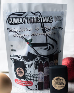 Cowboy Christmas: Sinistro 4-Pack Sampler + Lighter