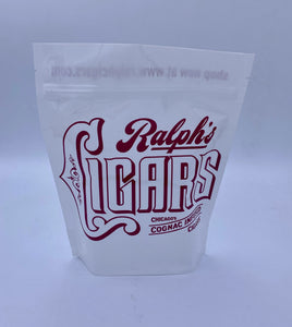 Small White Ralph's Cigars Bag