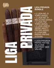 Load image into Gallery viewer, Liga Privada 5 Pack Sampler and Ashtray
