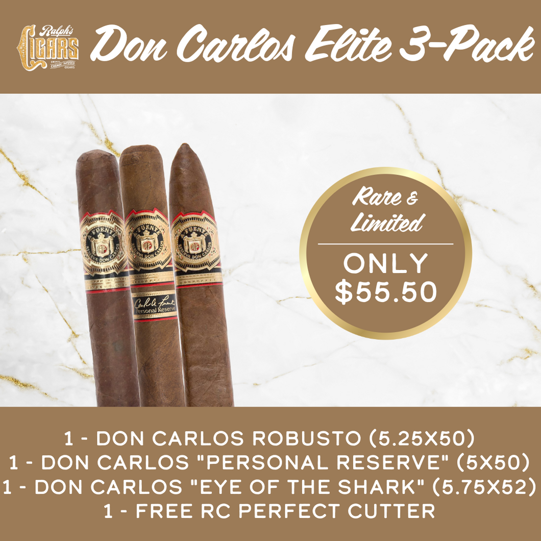 Arturo Fuente Don Carlos Elite 3-Pack