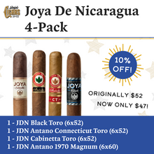 Load image into Gallery viewer, Joya De Nicaragua 4-Pack Sampler
