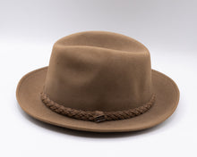 Load image into Gallery viewer, Dobbs Light Brown Wool Fedora
