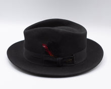 Load image into Gallery viewer, Dobbs Black Wool Fedora
