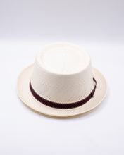 Load image into Gallery viewer, Scala Fancy Weave Toyo Pork Pie Hat
