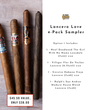 Load image into Gallery viewer, Lancero Love 4-Pack Sampler
