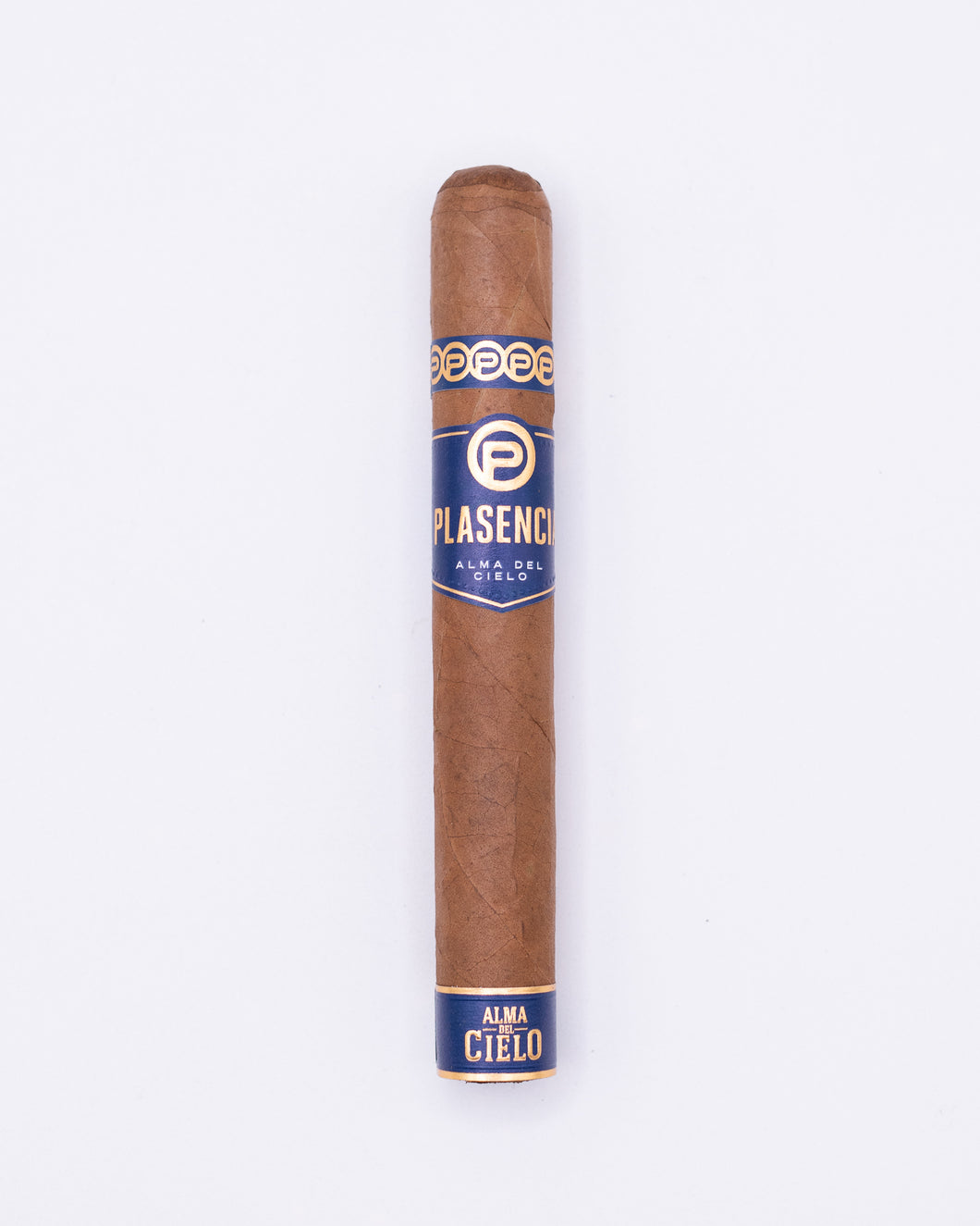 Plasencia's alma del cielo in the boreal size, which is a toro with dimensions of 6-1/8x54. It is a fantastic mild-medium strength cigar, and the cigar grown at the highest altitude in the world. Try one now, available at Ralph's Cigars, the best cigar shop in Chicago!