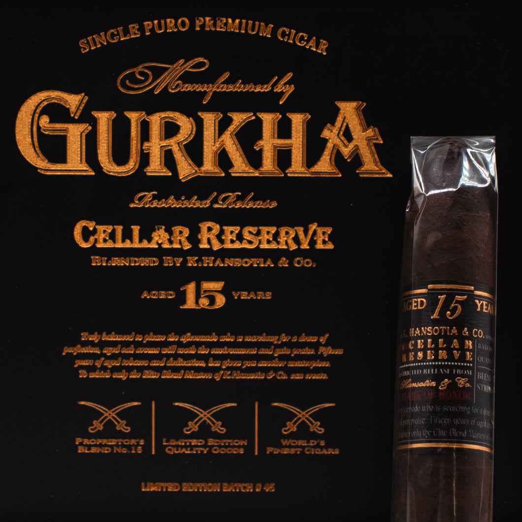 Gurkha 15 Year Cellar Reserve Limitada Maduro