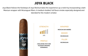 Joya Black by Joya de Nicaragua