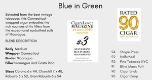 Gran Habano Blue in Green