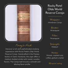 Load image into Gallery viewer, Rocky Patel Olde World Reserve Corojo
