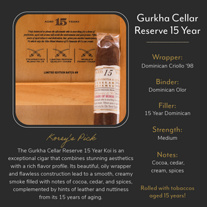 Gurkha Cellar Reserve 15 Year Koi