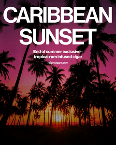 Caribbean Sunset Rum Infused Cigar