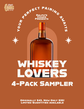 Load image into Gallery viewer, Whiskey Lover&#39;s 4-Pack Sampler
