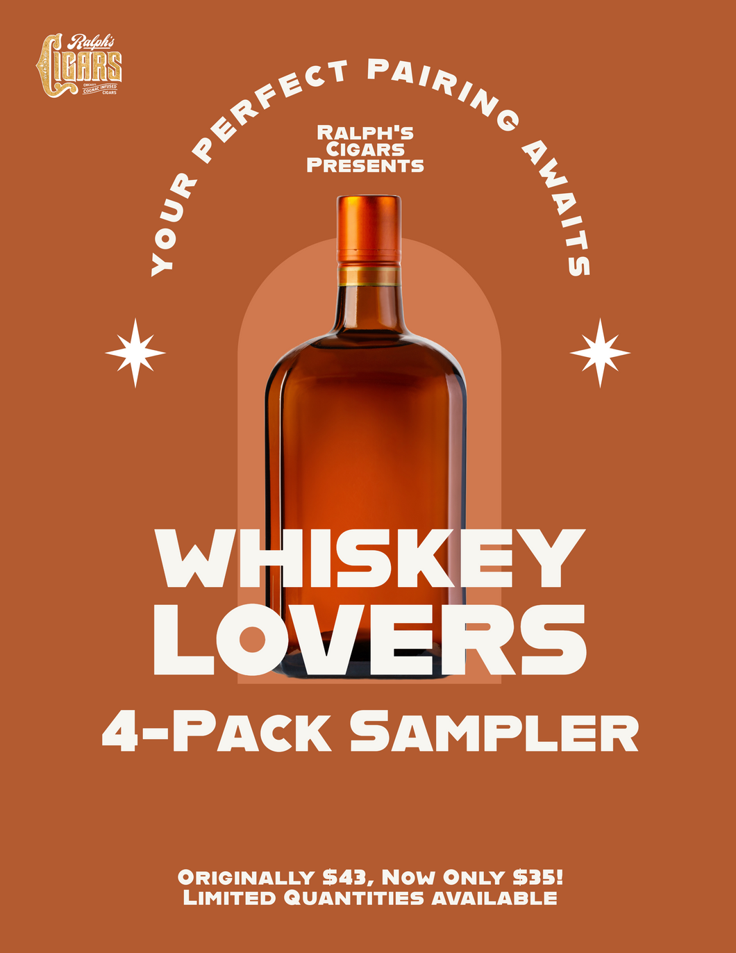 Whiskey Lover's 4-Pack Sampler