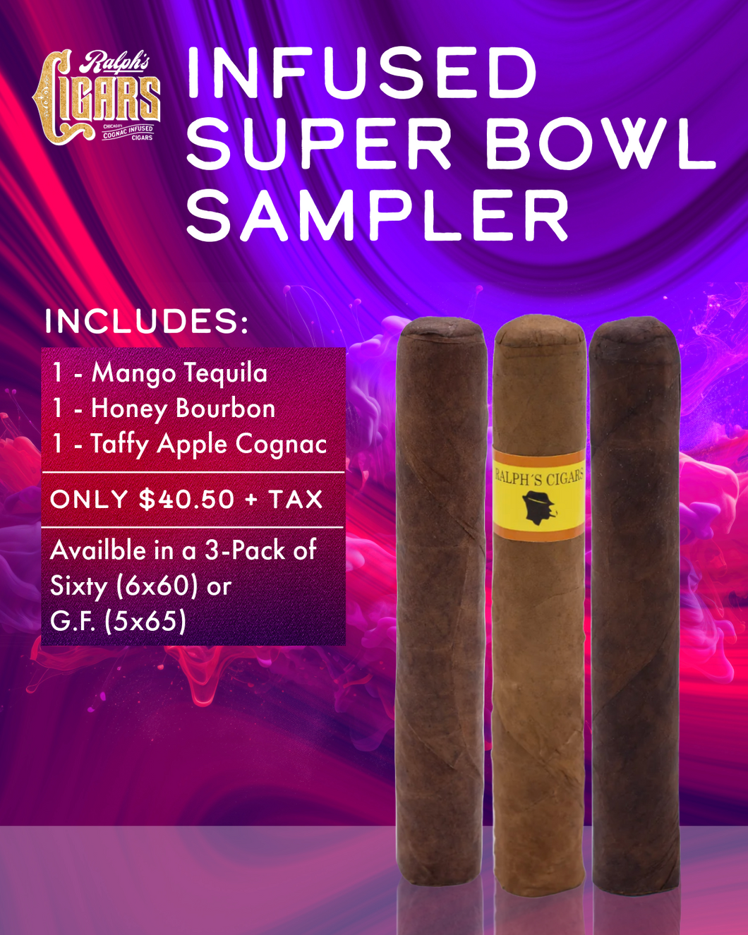 Infused Super Bowl 3-Pack