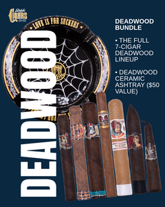 Deadwood Full Selection Gift Set: 7-Pack + Premium Ashtray