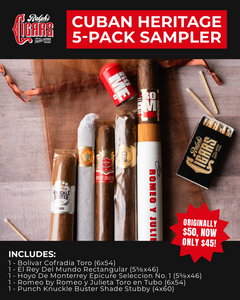 Cuban Heritage 5-Pack Sampler