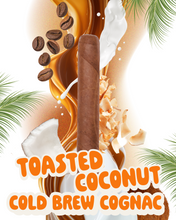 Load image into Gallery viewer, Seasonal: Toasted Coconut Cold Brew Cognac Infused Cigar
