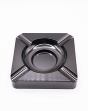 Load image into Gallery viewer, Black Plastic Square Ashtray
