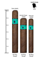 Load image into Gallery viewer, Cognac Cigar Sizes | Ralph&#39;s Cigars | Chicago, IL
