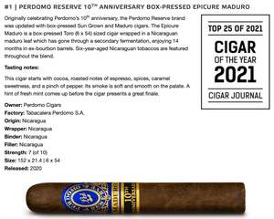 Perdomo Reserve Maduro 10th Anniversary